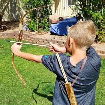 Adventure Awaits! 2-Pack Handmade Wooden Bow and Arrow Set review