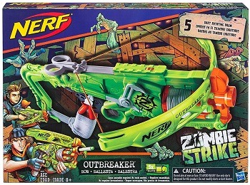 NERF Zombie Strike Outbreaker Bow review